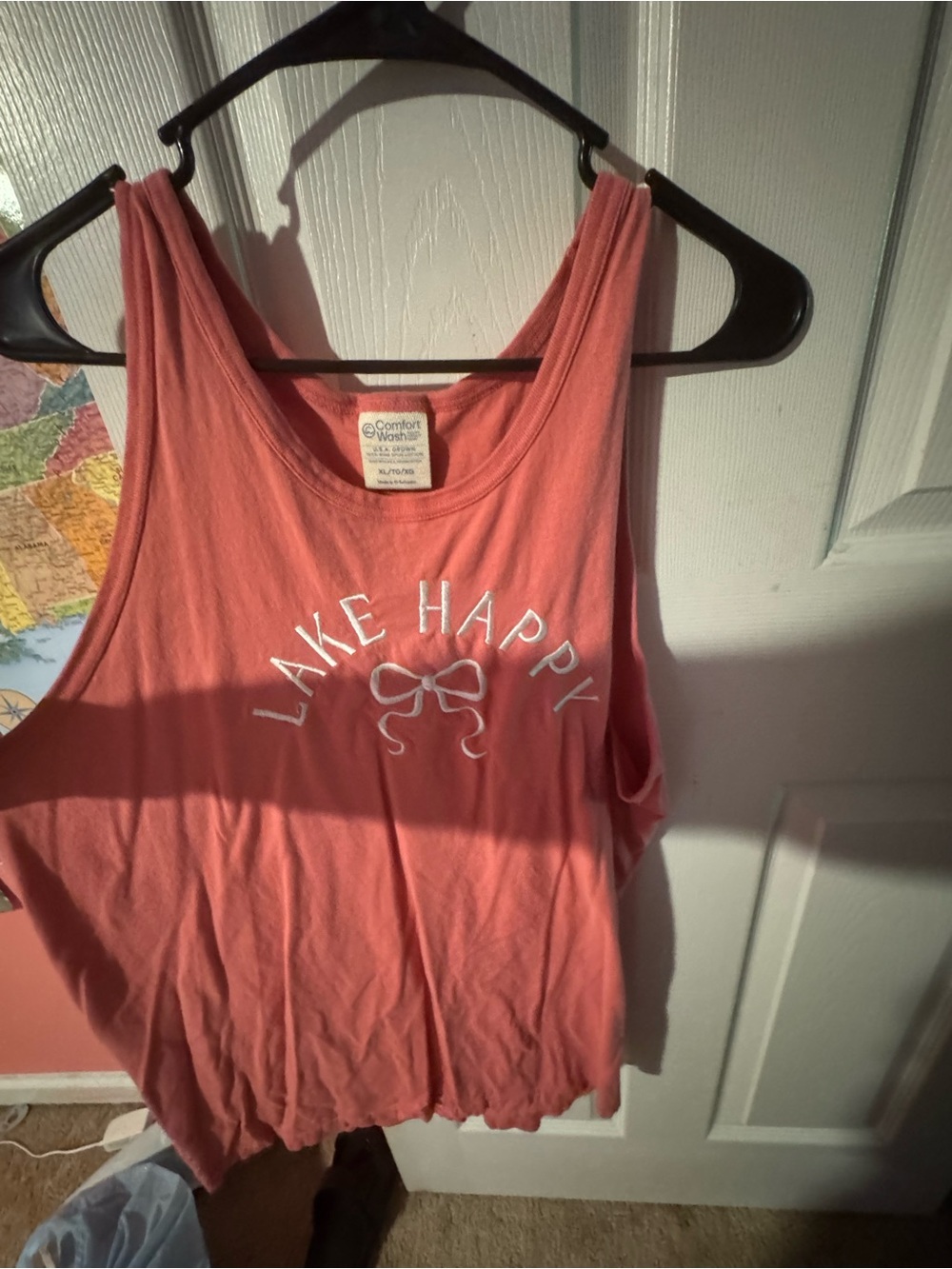 Coral 'Lake Happy' Tank Top